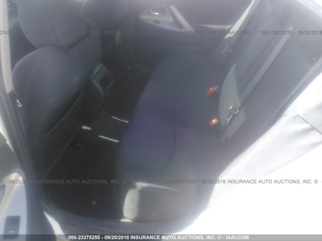 4T1BF3EKXAU507447 - 2010 TOYOTA CAMRY SE/LE/XLE თეთრი ფოტო 8