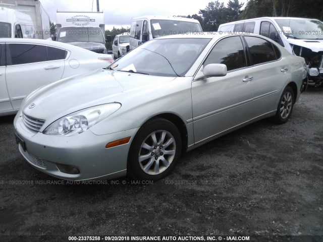 JTHBF30GX30096227 - 2003 LEXUS ES 300 GRAY photo 2