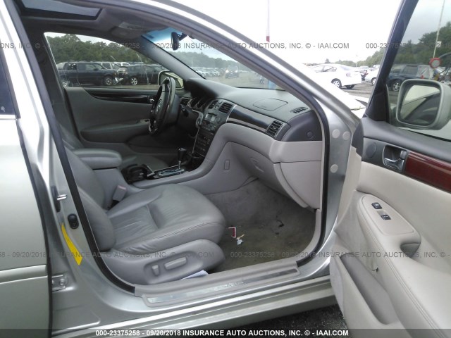 JTHBF30GX30096227 - 2003 LEXUS ES 300 GRAY photo 5