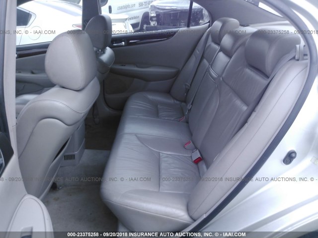 JTHBF30GX30096227 - 2003 LEXUS ES 300 GRAY photo 8