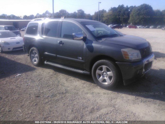 5N1AA08A55N726330 - 2005 NISSAN ARMADA SE/LE GRAY photo 1