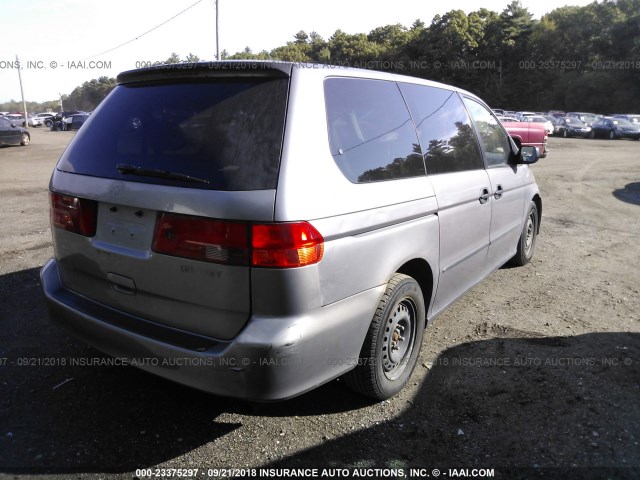 2HKRL1858XH510307 - 1999 HONDA ODYSSEY LX GRAY photo 4