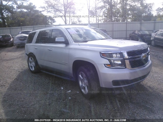 1GNSCAKC3HR373125 - 2017 CHEVROLET TAHOE C1500  LS SILVER photo 1