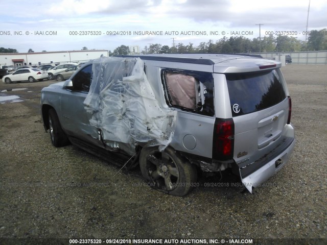 1GNSCAKC3HR373125 - 2017 CHEVROLET TAHOE C1500  LS SILVER photo 3