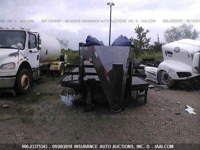 17YGN40256B032216 - 2006 AMERITRAIL GN40-212 FLATBED  BLACK photo 7