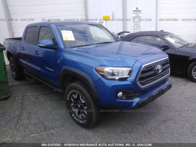 3TMDZ5BN8HM013293 - 2017 TOYOTA TACOMA BLUE photo 1