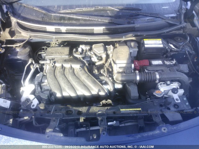 3N1CN7AP3JL811138 - 2018 NISSAN VERSA S/S PLUS/SV/SL Синій фото 10