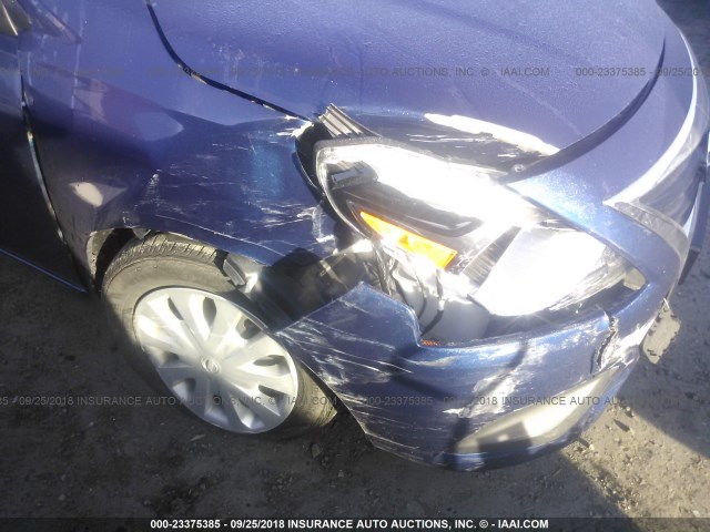 3N1CN7AP3JL811138 - 2018 NISSAN VERSA S/S PLUS/SV/SL Синій фото 6