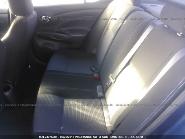 3N1CN7AP3JL811138 - 2018 NISSAN VERSA S/S PLUS/SV/SL Синій фото 8