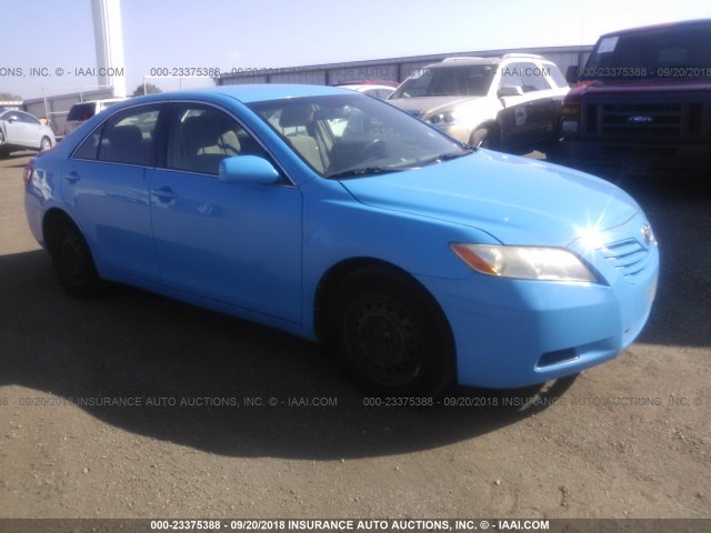 4T4BE46K69R050452 - 2009 TOYOTA CAMRY SE/LE/XLE BLUE photo 1