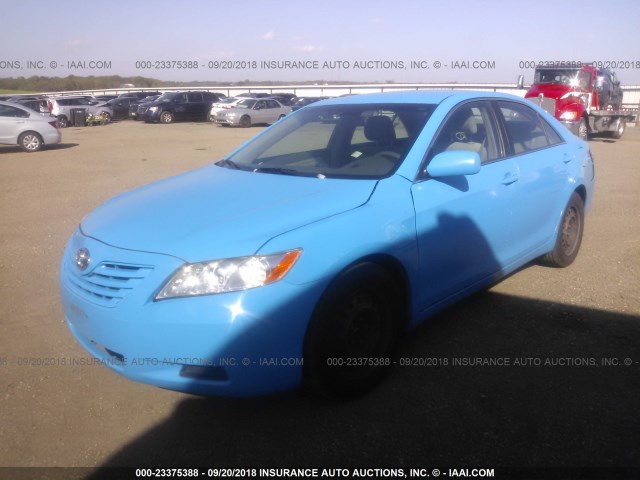 4T4BE46K69R050452 - 2009 TOYOTA CAMRY SE/LE/XLE BLUE photo 2