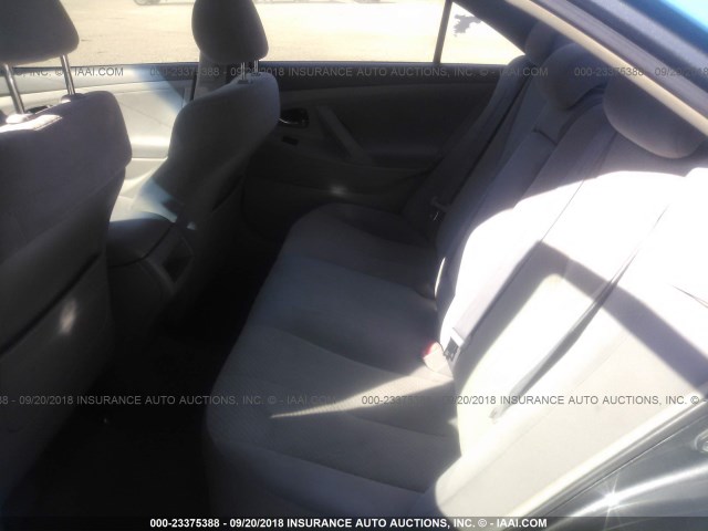 4T4BE46K69R050452 - 2009 TOYOTA CAMRY SE/LE/XLE BLUE photo 8