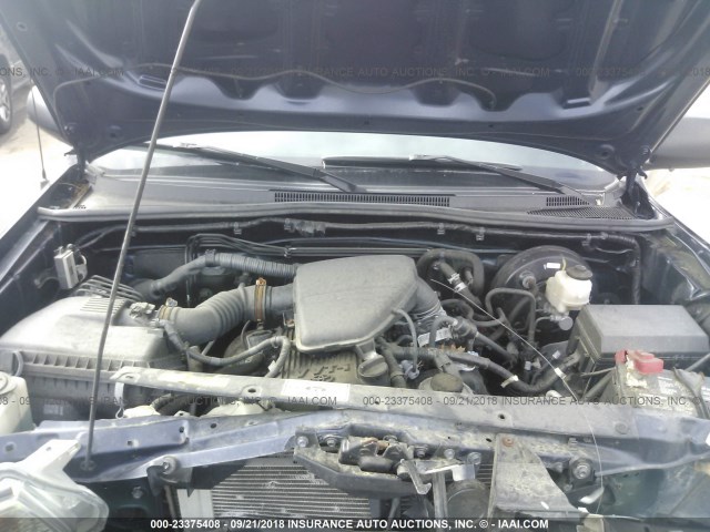 5TFUX4EN2DX023088 - 2013 TOYOTA TACOMA ACCESS CAB Blau Foto 10