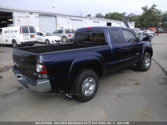 5TFUX4EN2DX023088 - 2013 TOYOTA TACOMA ACCESS CAB Blau Foto 4