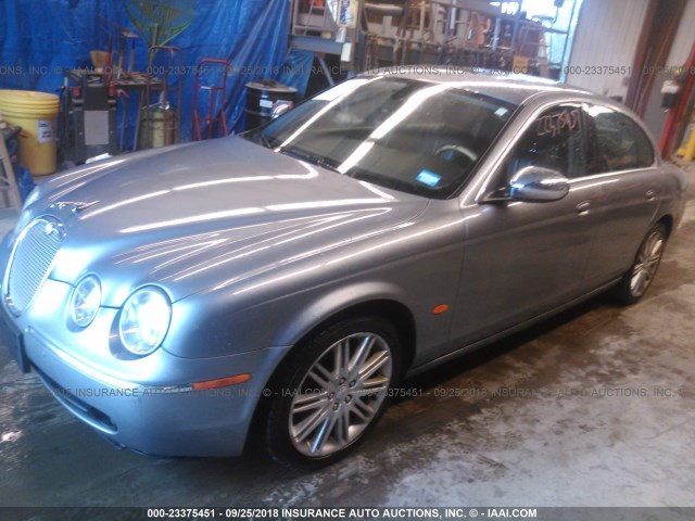 SAJWA01A47FN73958 - 2007 JAGUAR S-TYPE GRAY photo 2