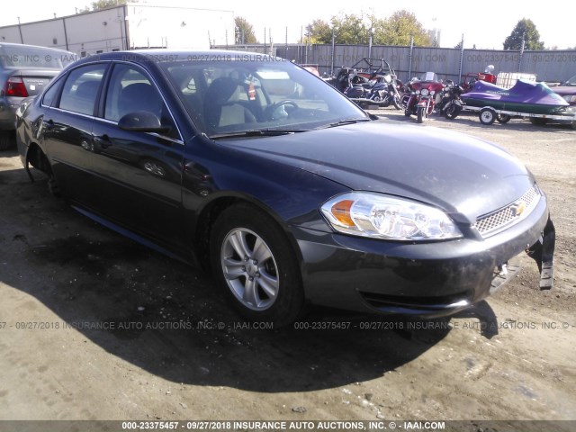 2G1WA5E37E1126335 - 2014 CHEVROLET IMPALA LIMITED LS GRAY photo 1