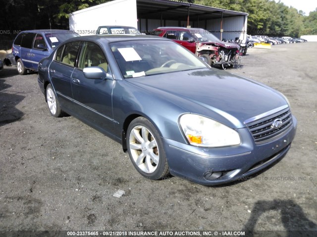 JNKBF01A65M100360 - 2005 INFINITI Q45 BLUE photo 1