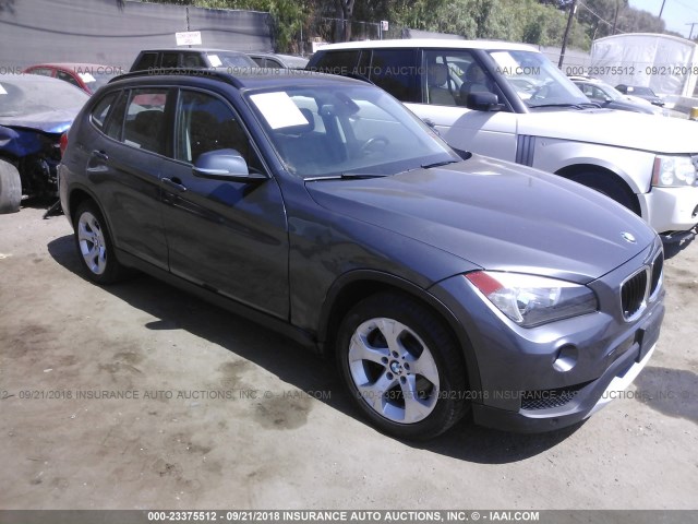 WBAVM1C54EVW55115 - 2014 BMW X1 SDRIVE28I GRAY photo 1