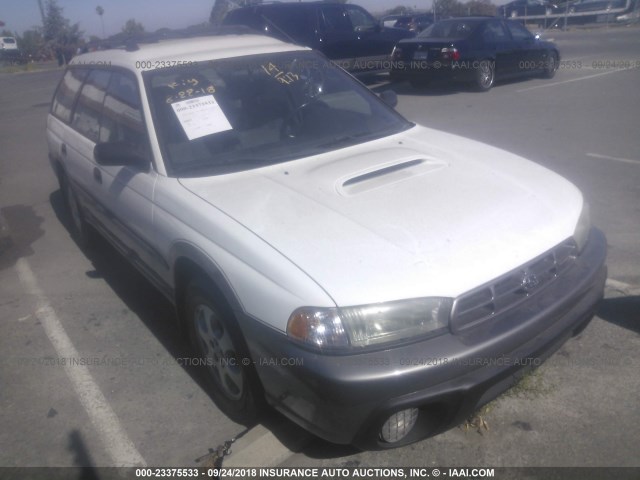 4S3BG6851W7651497 - 1998 SUBARU LEGACY 30TH ANN OUTBACK/LTD/SPT WHITE photo 1