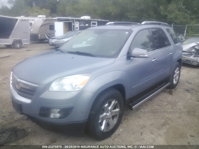 5GZER23797J165631 - 2007 SATURN OUTLOOK XR ღია ლურჯი ფოტო 2