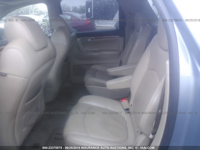 5GZER23797J165631 - 2007 SATURN OUTLOOK XR ღია ლურჯი ფოტო 8