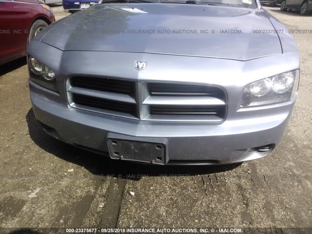 2B3KA43R67H890437 - 2007 DODGE CHARGER SE/SXT GRAY photo 6