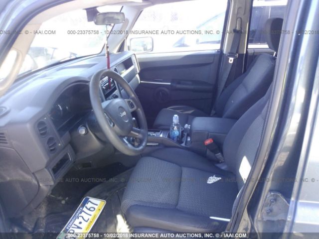 1J8HG48K68C145641 - 2008 JEEP COMMANDER SPORT BLUE photo 5