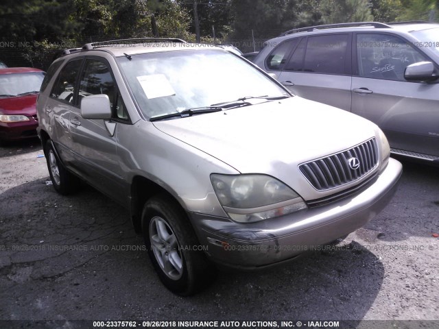 JT6GF10U9Y0052638 - 2000 LEXUS RX 300 BEIGE photo 1