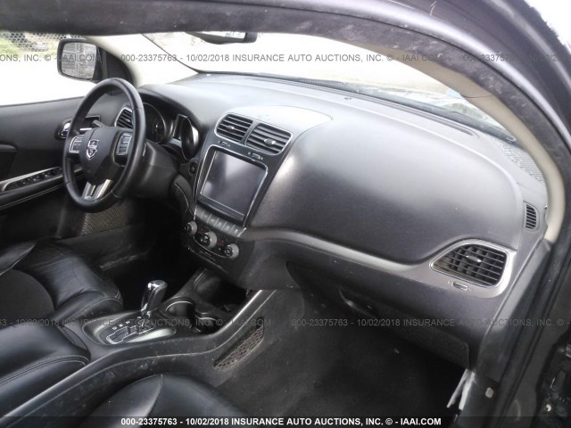 3C4PDCGB9FT697725 - 2015 DODGE JOURNEY CROSSROAD GRAY photo 5