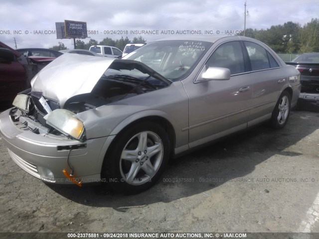 1LNHM86S02Y664717 - 2002 LINCOLN LS 棕色 照片 2