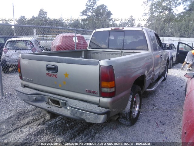 2GTEK19T1Y1297735 - 2000 GMC NEW SIERRA K1500 BEIGE photo 4