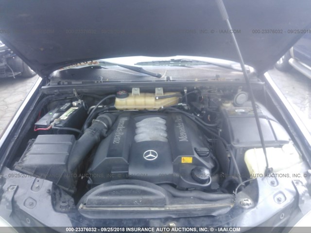4JGAB72E3XA113943 - 1999 MERCEDES-BENZ ML 430 Schwarz Foto 10