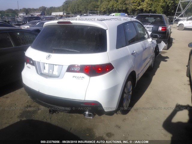 5J8TB2H51CA002469 - 2012 ACURA RDX TECHNOLOGY WHITE photo 4