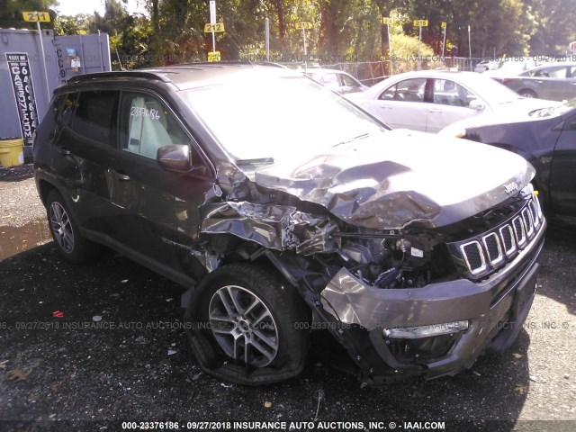 3C4NJDBBXJT101897 - 2018 JEEP COMPASS LATITUDE 棕色 照片 1