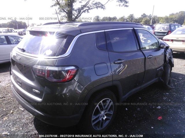 3C4NJDBBXJT101897 - 2018 JEEP COMPASS LATITUDE 棕色 照片 4