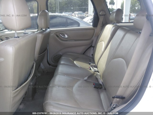 4F2CU09152KM56418 - 2002 MAZDA TRIBUTE LX/ES 白色 照片 8