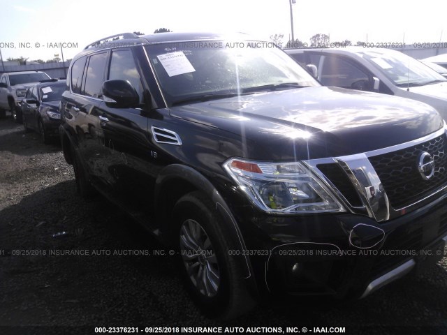 JN8AY2NCXH9506524 - 2017 NISSAN ARMADA SV/SL/PLATINUM BLACK photo 1