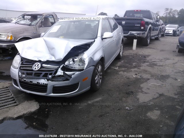 3VWEF71K97M084417 - 2007 VOLKSWAGEN JETTA WOLFSBURG 银色 照片 2