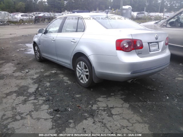 3VWEF71K97M084417 - 2007 VOLKSWAGEN JETTA WOLFSBURG 银色 照片 3