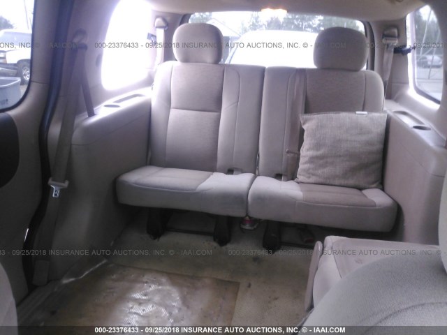 1GNDV23198D157802 - 2008 CHEVROLET UPLANDER LS BURGUNDY photo 8