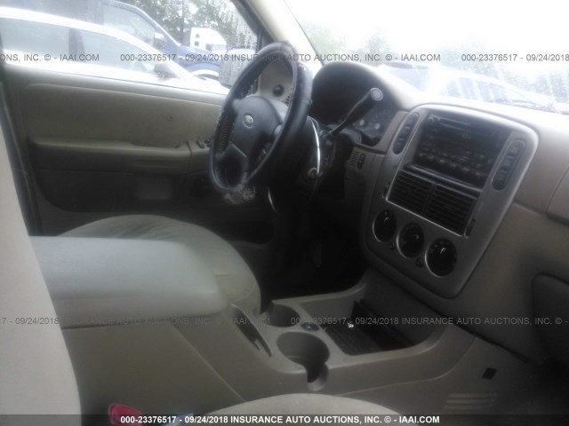 1FMZU73K05UB30924 - 2005 FORD EXPLORER XLT/XLT SPORT/NBX 米色 照片 5