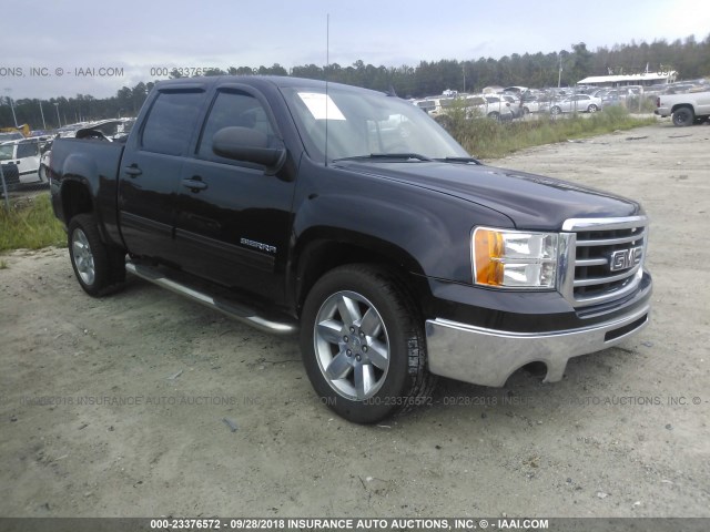 3GTP1VE00DG213632 - 2013 GMC SIERRA C1500 SLE BLACK photo 1