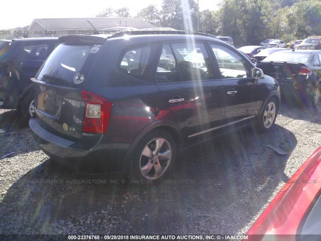 KNAFG525487220706 - 2008 KIA RONDO LX/EX GRAY photo 4