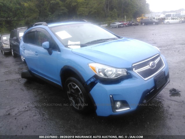 JF2GPABC9HH242596 - 2017 SUBARU CROSSTREK PREMIUM ლურჯი ფოტო 1