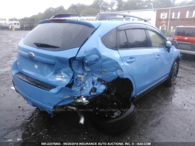 JF2GPABC9HH242596 - 2017 SUBARU CROSSTREK PREMIUM ლურჯი ფოტო 4