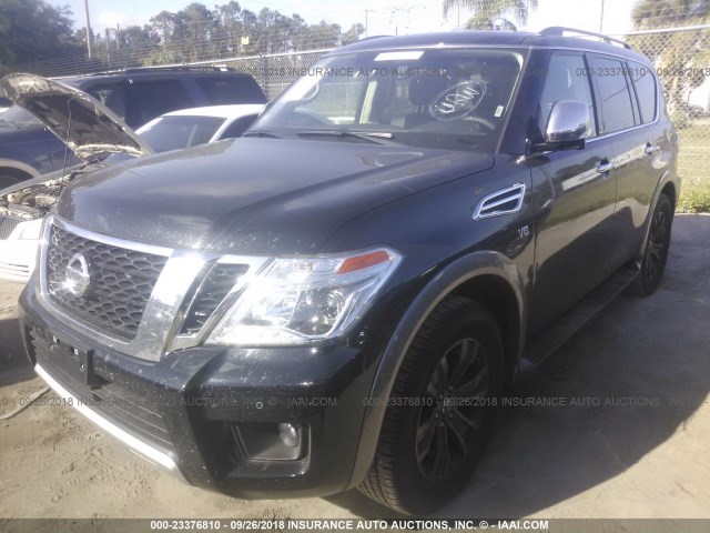 JN8AY2NC6JX501810 - 2018 NISSAN ARMADA SV/SL/PLATINUM BLACK photo 2