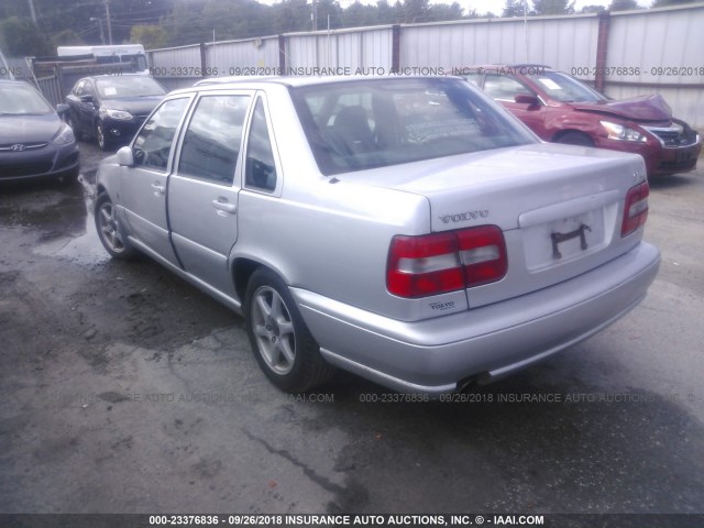 YV1LS61J1Y2648796 - 2000 VOLVO S70 SE SILVER photo 3