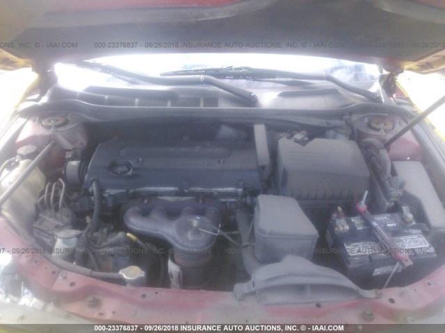 4T1BE46K69U299666 - 2009 TOYOTA CAMRY SE/LE/XLE 黄色 照片 10