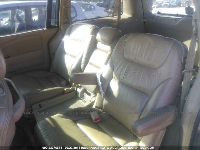 5FNRL38655B048434 - 2005 HONDA ODYSSEY EXL GOLD photo 8