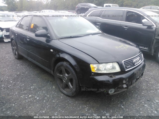 WAULC68E43A115851 - 2003 AUDI A4 1.8T QUATTRO BLACK photo 1